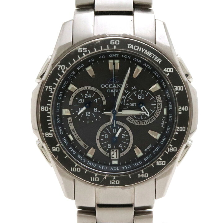 楽天市場】【ウォッチ】CASIO カシオ OCEANUS オシアナス チタン  