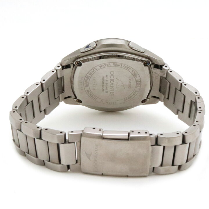 楽天市場】【ウォッチ】CASIO カシオ OCEANUS オシアナス チタン 