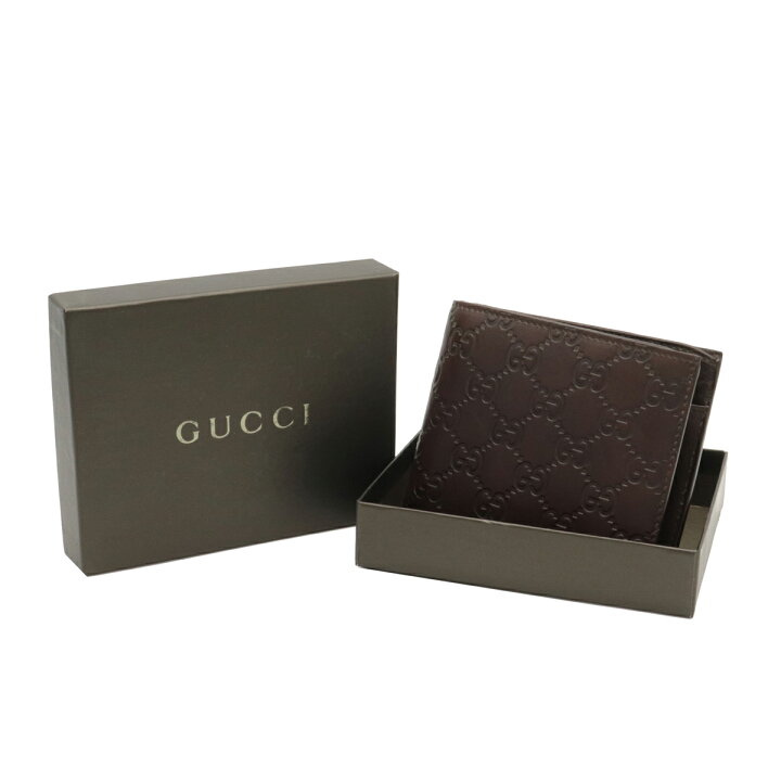 楽天市場】【財布】GUCCI グッチ グッチシマ 2つ折財布 二つ折り財布  