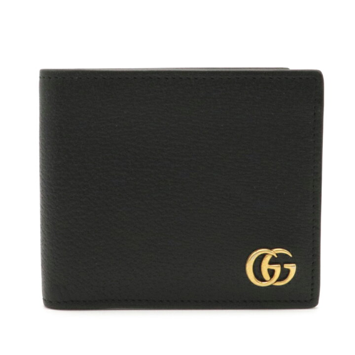 楽天市場】【財布】GUCCI グッチ GGマーモント 2つ折り財布 レザー  