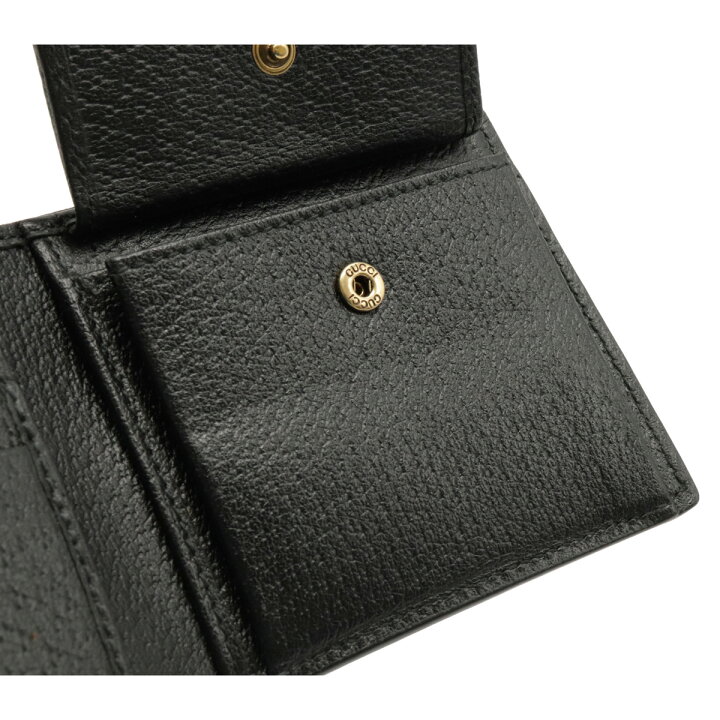 楽天市場】【財布】GUCCI グッチ GGマーモント 2つ折り財布 レザー  