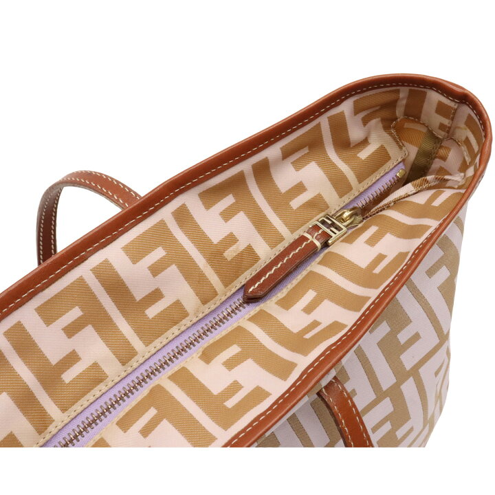 楽天市場】【バッグ】FENDI フェンディ ズッカ柄 トートバッグ 