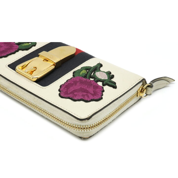 楽天市場】【財布】GUCCI グッチ シルヴィ エンブロイダリー 