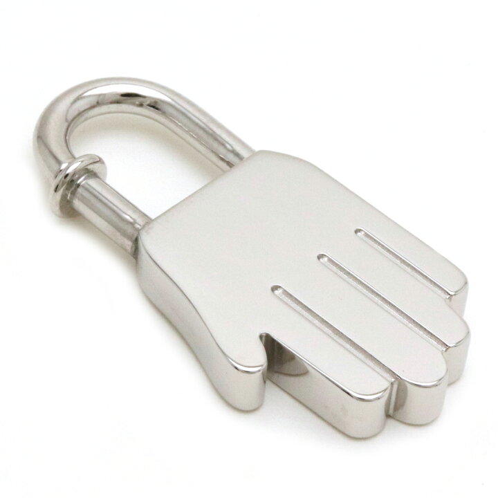 新品同様 エルメス 2002年 限定 ハンド モチーフ カデナ チャーム  