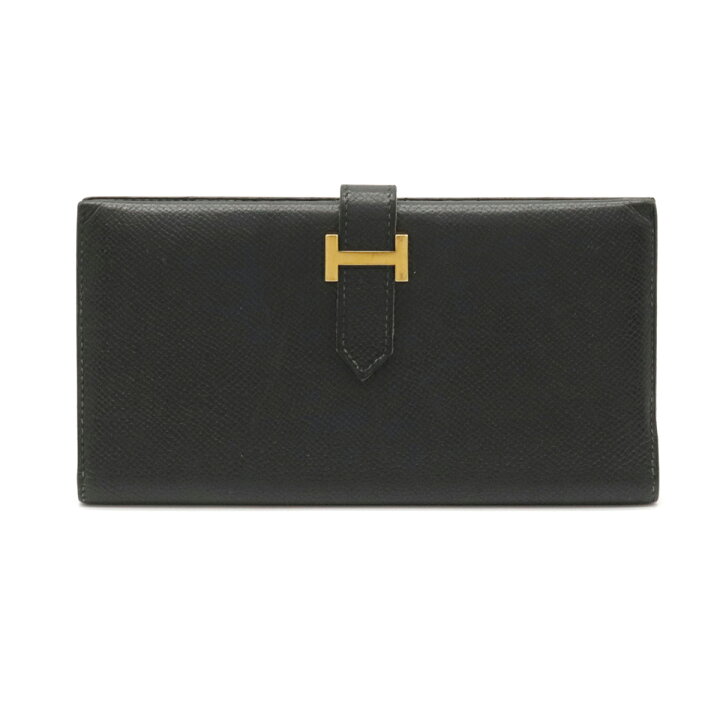 楽天市場】【財布】HERMES エルメス ベアン クラシック 2つ折り長財布  