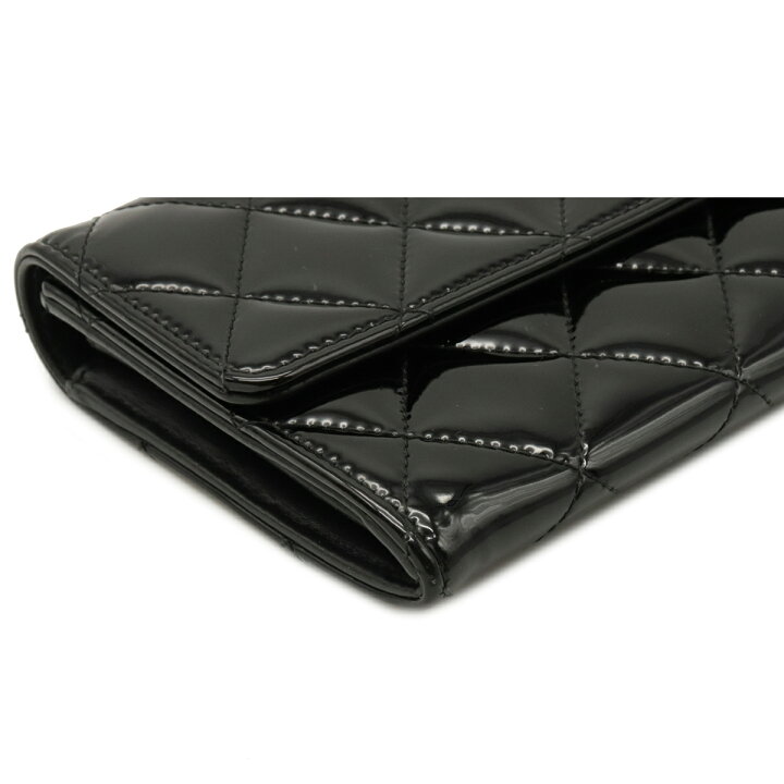 楽天市場】【財布】CHANEL シャネル マトラッセ ココマーク 2つ折長  