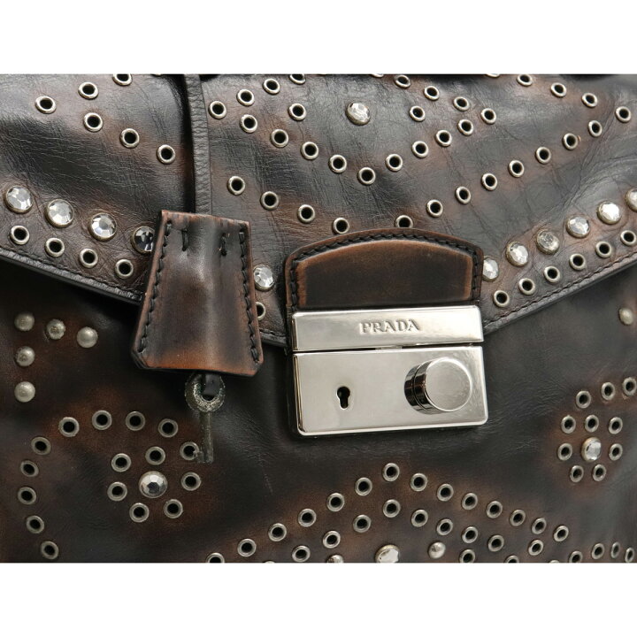楽天市場】【バッグ】PRADA プラダ VITELLO VINTAGE ハンドバッグ 2WAY 