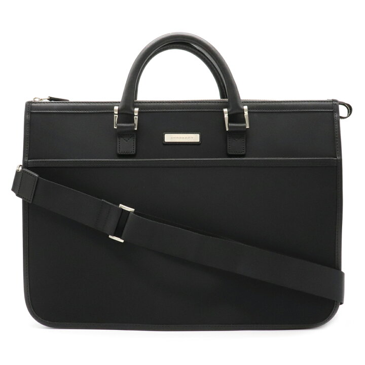 美品】バーバリー ブリーフケース ビジネスバッグ 2way シャドー  