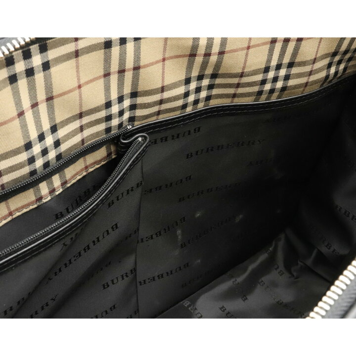 楽天市場】【バッグ】BURBERRY バーバリー ビジネスバッグ 書類バッグ 