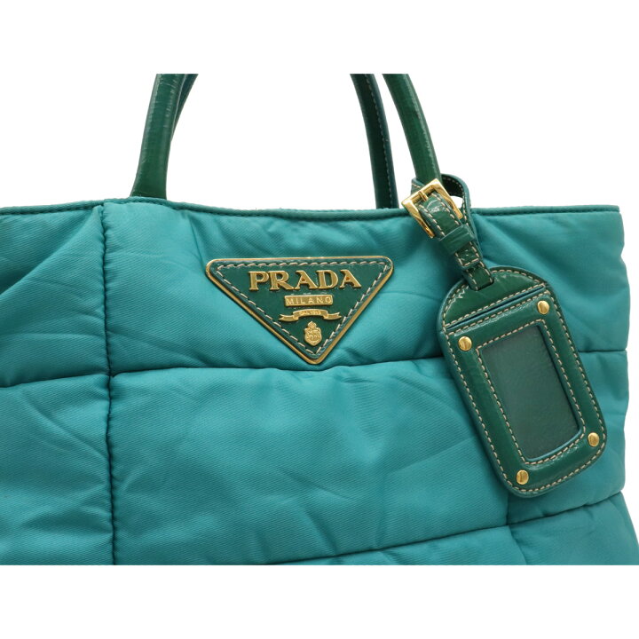 楽天市場】【バッグ】PRADA プラダ テスート ボンバー ハンドバッグ 