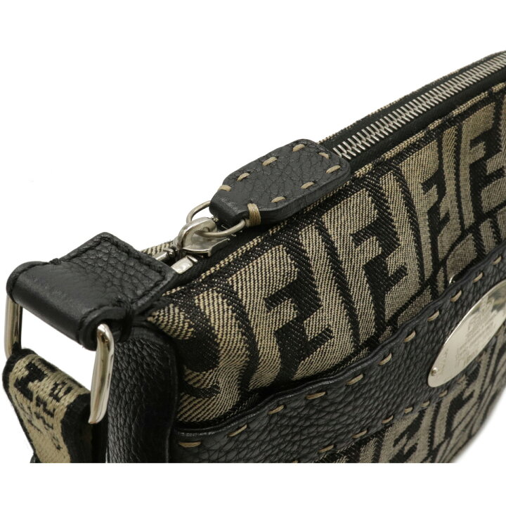楽天市場】【バッグ】FENDI フェンディ セレリア ズッカ ステッチ  