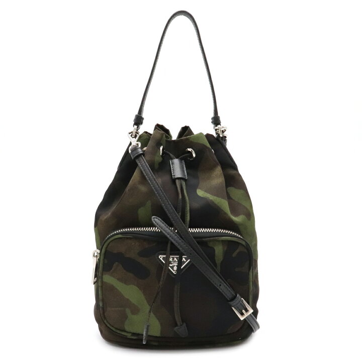 楽天市場】【バッグ】PRADA プラダ ハンドバッグ 巾着 2WAYショルダー 
