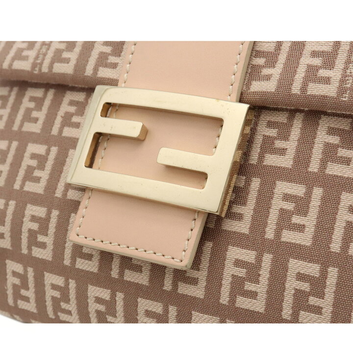 良品✨ フェンディ ショルダーバッグ ズッキーノ ベージュ 2188 楽天 