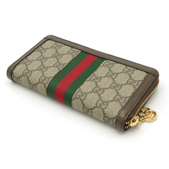 楽天市場】【財布】GUCCI グッチ オフィディア GGスプリーム ジップ  