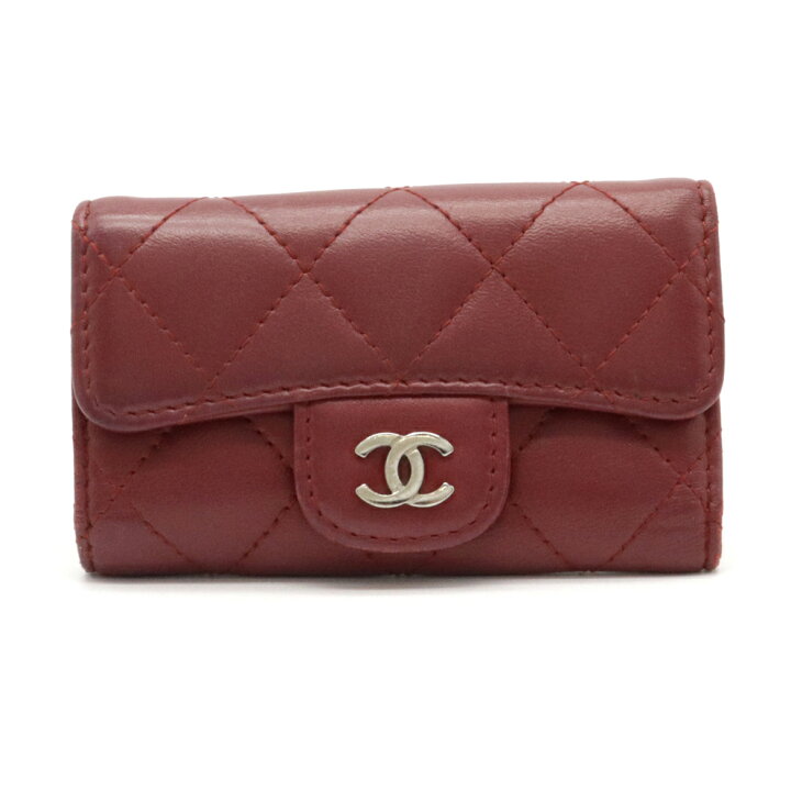 楽天市場】CHANEL シャネル マトラッセ ココマーク 6連キーケース  