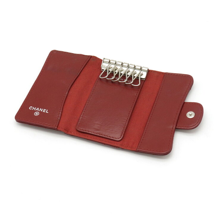 楽天市場】CHANEL シャネル マトラッセ ココマーク 6連キーケース  