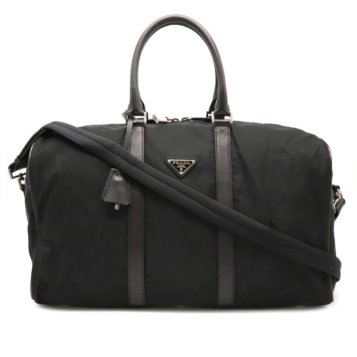 楽天市場】【バッグ】PRADA プラダ ボストンバッグ 2WAY ショルダー 