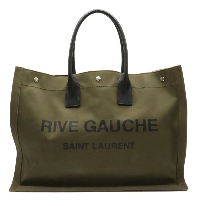 Saint Laurent カーキハンドバッグ