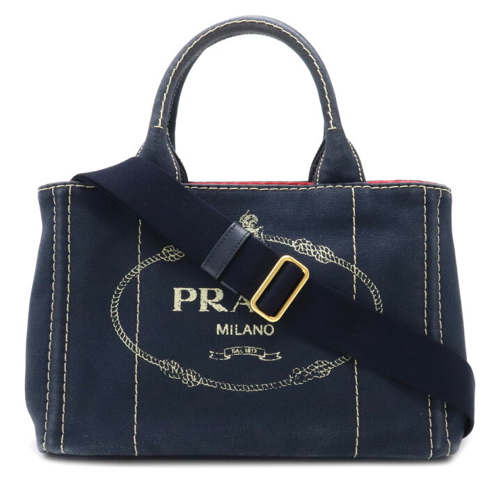 楽天市場】【バッグ】PRADA プラダ CANAPA カナパ トートバッグ 