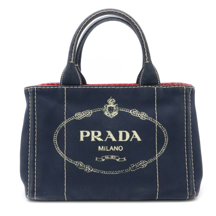 楽天市場】【バッグ】PRADA プラダ CANAPA カナパ トートバッグ 