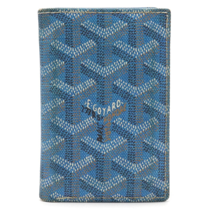 楽天市場】ゴヤール 名刺入れ カードケース パスケース GOYARD ブルー  