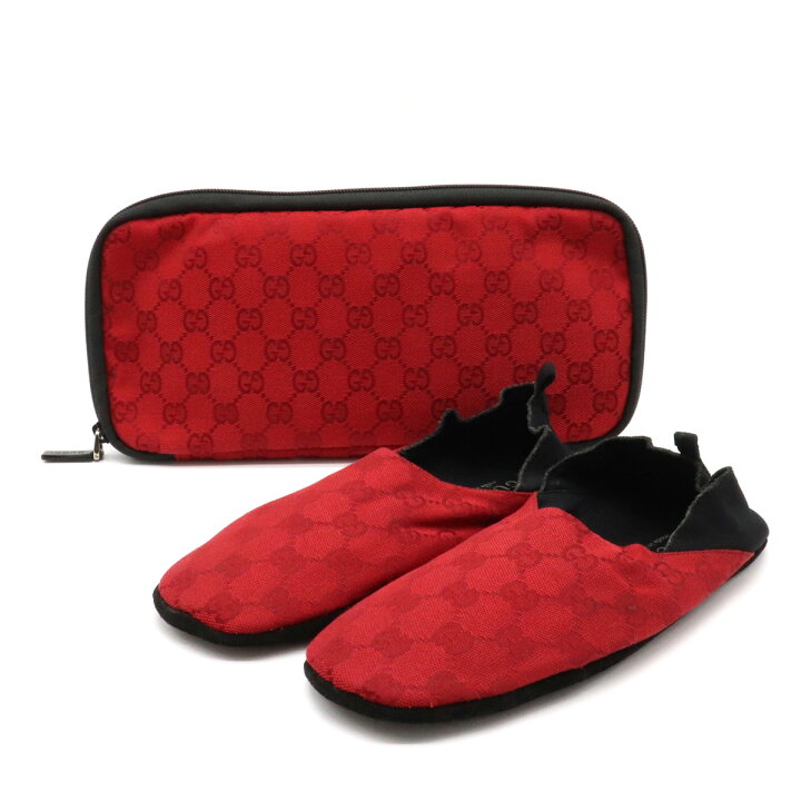 楽天市場】【靴】GUCCI グッチ GGキャンバス スリッパ ルームシューズ 