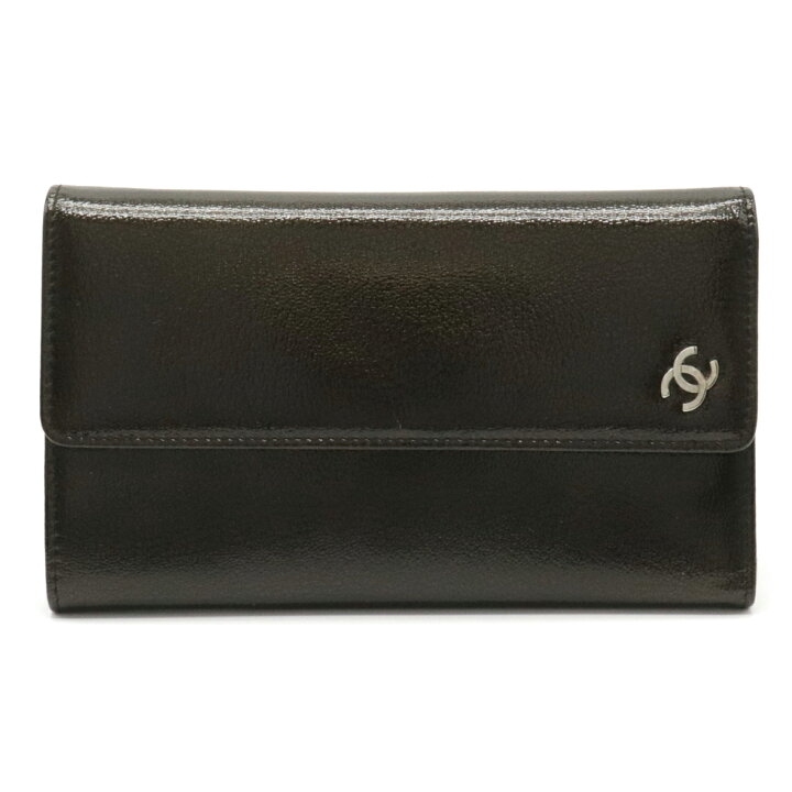 楽天市場】【財布】CHANEL シャネル ココマーク 3つ折長財布 レザー  