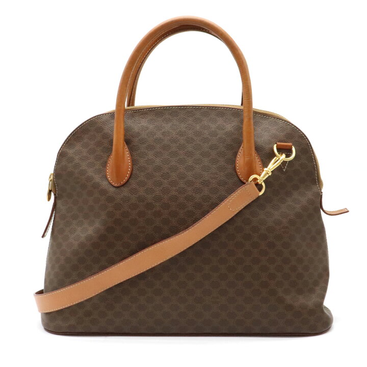 楽天市場】【バッグ】CELINE セリーヌ マカダム柄 ハンドバッグ 2WAY  