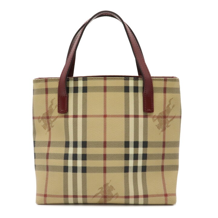 楽天市場】【バッグ】BURBERRY バーバリー ノバチェック ハンドバッグ  