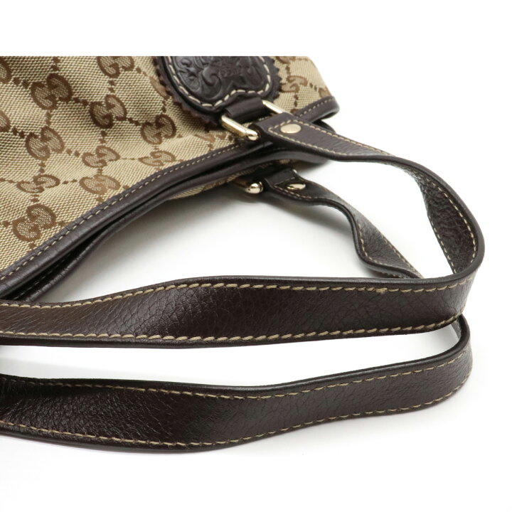楽天市場】【バッグ】GUCCI グッチ GGキャンバス クレスト フリンジ 