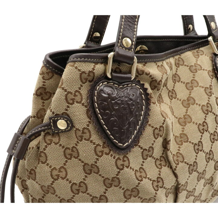楽天市場】【バッグ】GUCCI グッチ GGキャンバス クレスト フリンジ 