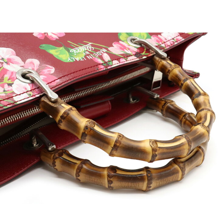 楽天市場】【未使用品】【バッグ】GUCCI グッチ バンブーショッパー 