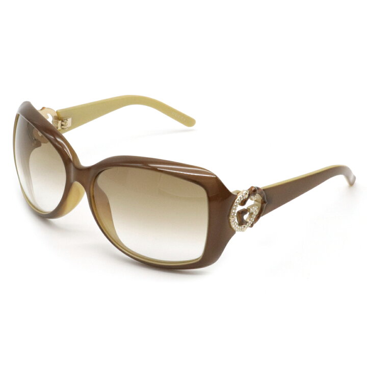 楽天市場】GUCCI グッチ インターロッキングG サングラス ブラウン  