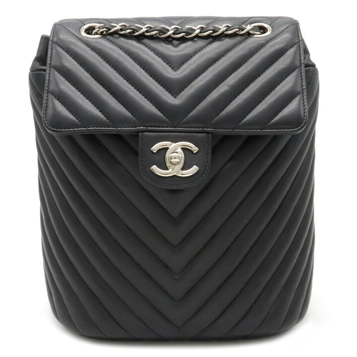 楽天市場】【バッグ】CHANEL シャネル シェブロン Vステッチ リュック 