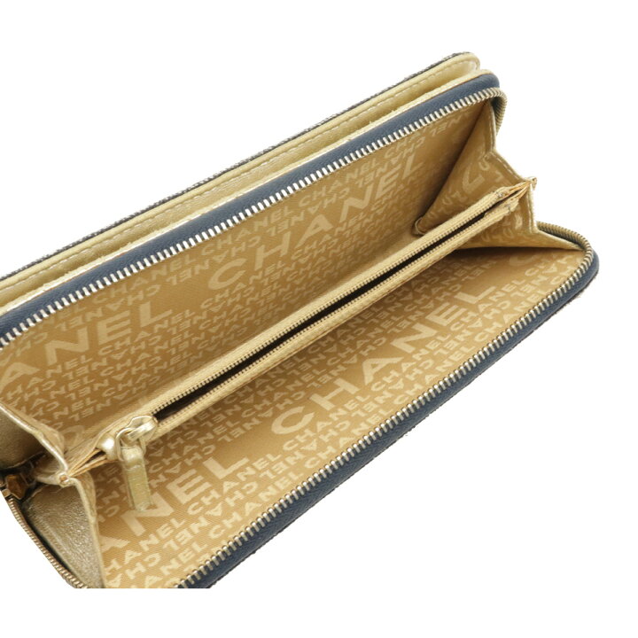 楽天市場】【財布】CHANEL シャネル スパークリングデニム ココマーク 