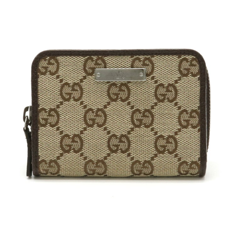 楽天市場】【財布】GUCCI グッチ GGキャンバス ラウンドファスナー  