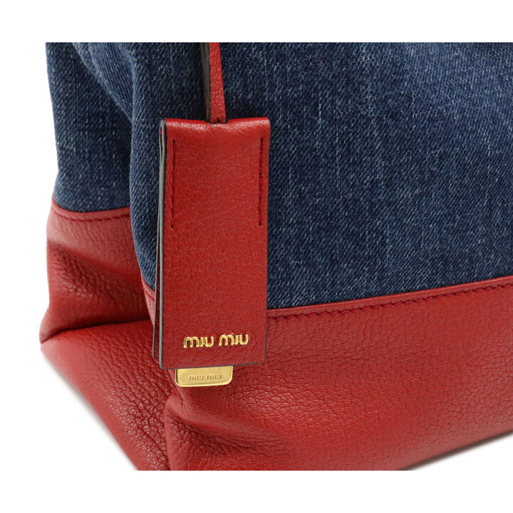 楽天市場】【バッグ】Miu Miu ミュウ ミュウ ミュウミュウ マドラス  