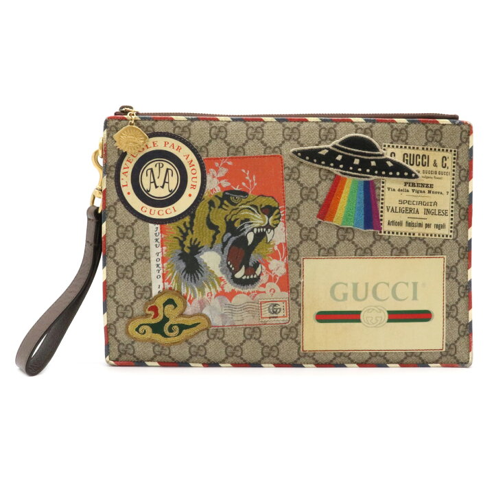 楽天市場】【バッグ】GUCCI グッチ GGスプリーム クーリエ クラッチ  