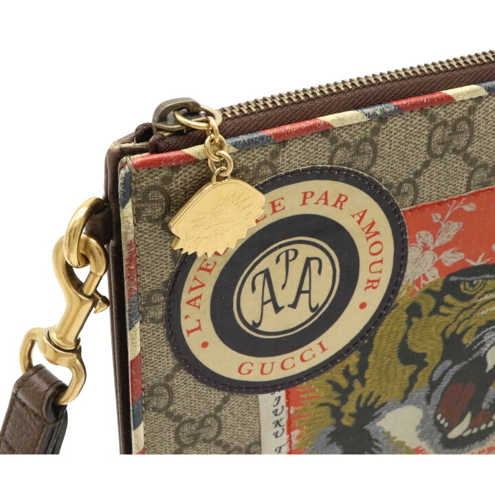 楽天市場】【バッグ】GUCCI グッチ GGスプリーム クーリエ クラッチ  