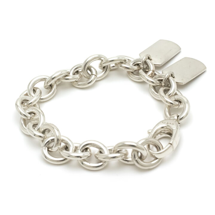 楽天市場】【ジュエリー】GUCCI グッチ ドッグタグ ダブルタグ  