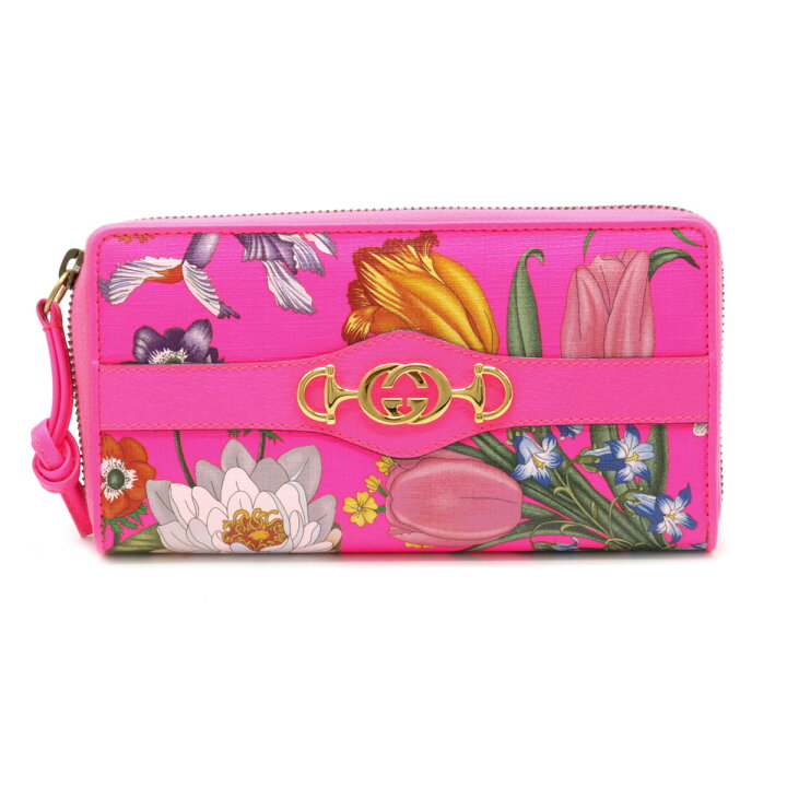 楽天市場】【未使用品】【財布】GUCCI グッチ ズゥミ フローラ 花柄 