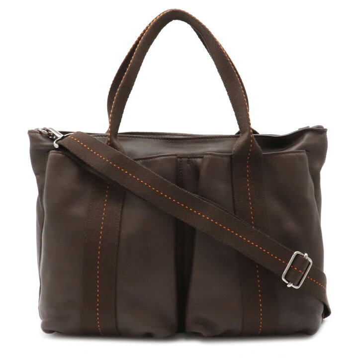 HERMES エルメス キャラバン ホリゾンタルPM ハンドバッグ トート  