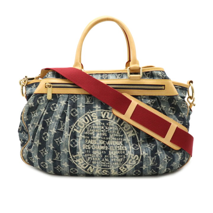 楽天市場】【バッグ】LOUIS VUITTON ルイ ヴィトン モノグラムデニム  