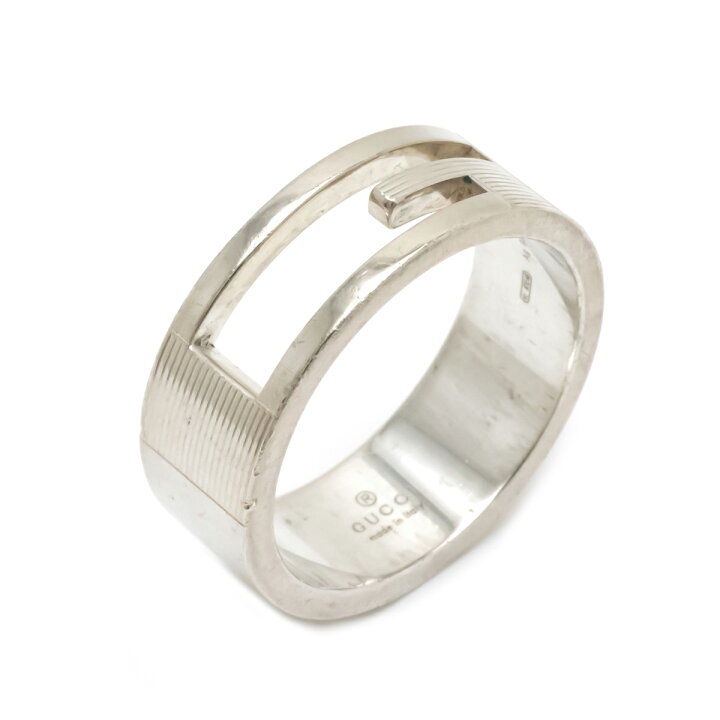 楽天市場】【ジュエリー】GUCCI グッチ ブランデッドG リング オープン  