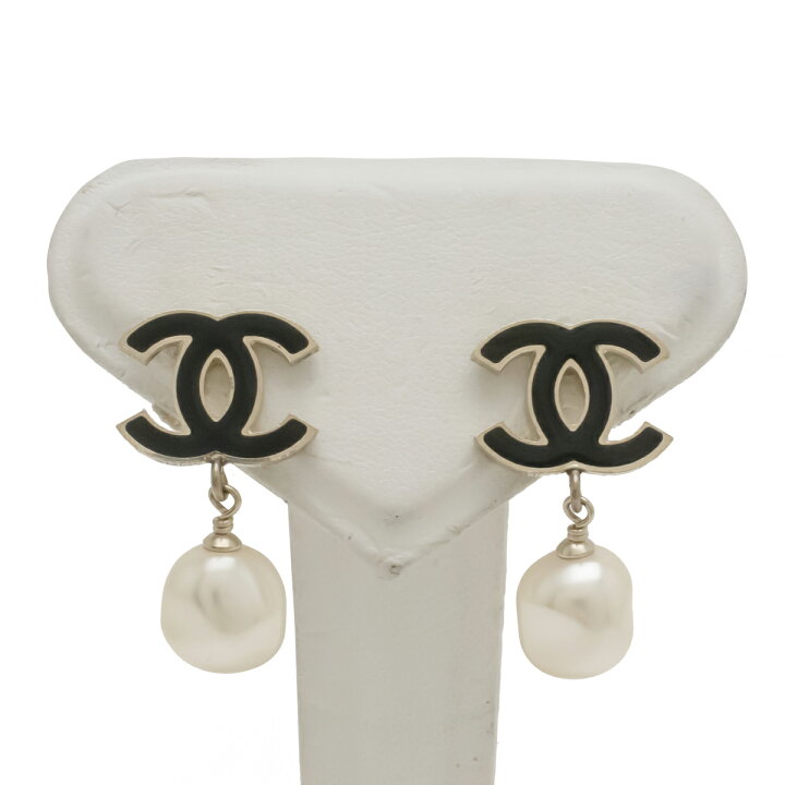 楽天市場】【ジュエリー】CHANEL シャネル ココマーク フェイクパール 