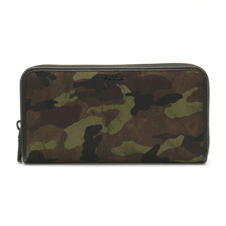 楽天市場】【財布】PRADA プラダ TESSUTO CAMOUFL カモフラージュ 迷彩  
