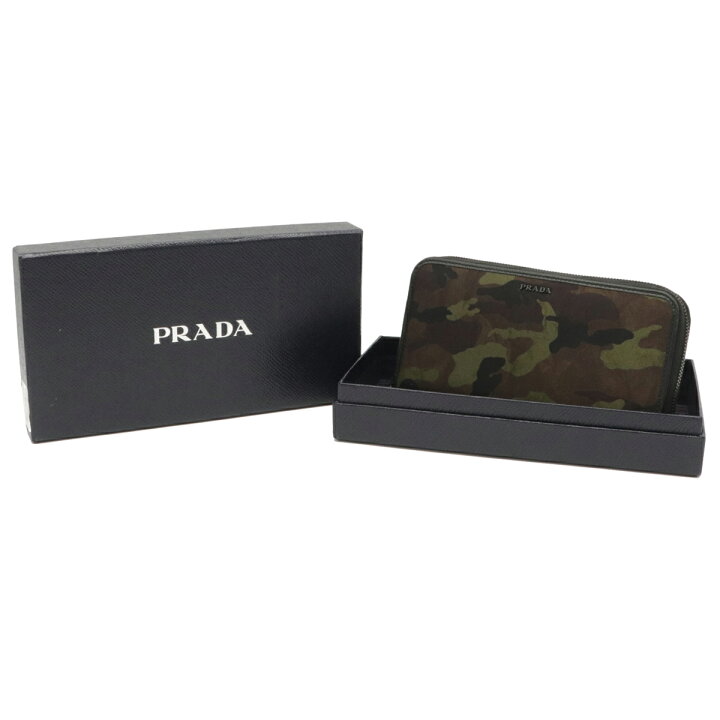 楽天市場】【財布】PRADA プラダ TESSUTO CAMOUFL カモフラージュ 迷彩 