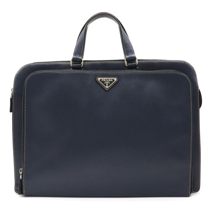 楽天市場】【バッグ】PRADA プラダ サフィアーノ ブリーフケース 書類 