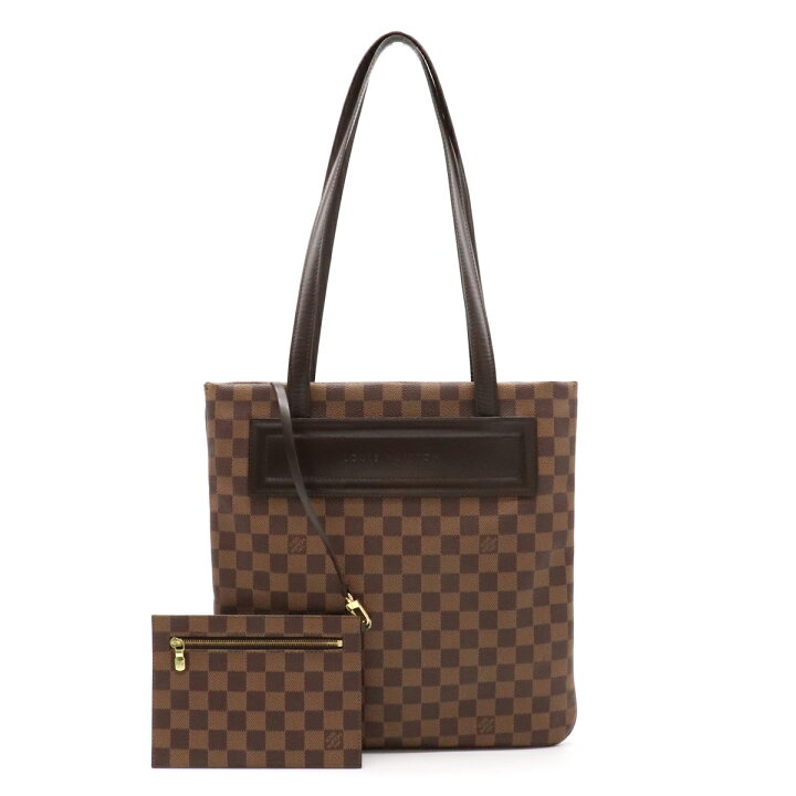 ルイヴィトン ダミエ ネヴァーフル PM N51109 レザー トート バッグ  