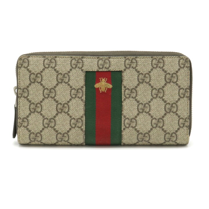 楽天市場】【財布】GUCCI グッチ ウェブ GGスプリーム ジップ